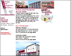 Web site www.aamscorp.com, American Asset Management