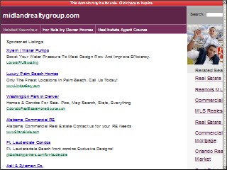 Web site www.midlandrealtygroup.com, A 1 Realty Ctr Inc